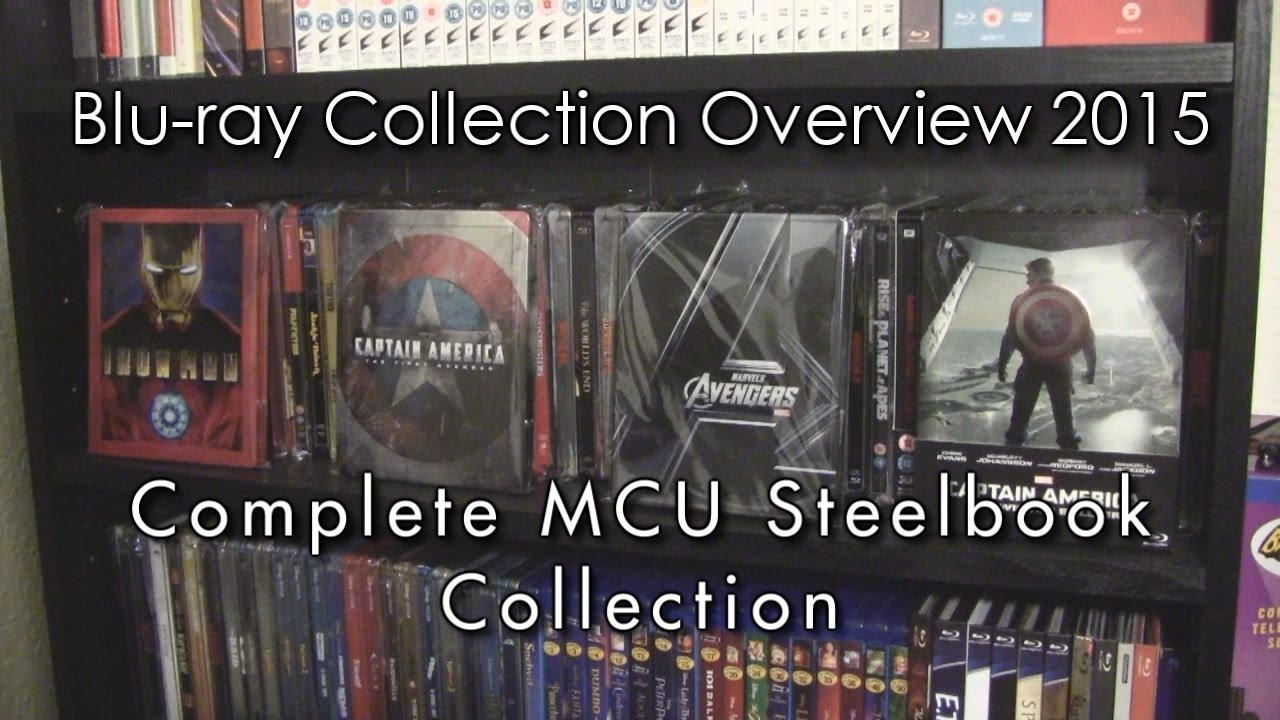 Blu-ray Collection Overview 2015 #5 | Complete MCU Steelbook Collection