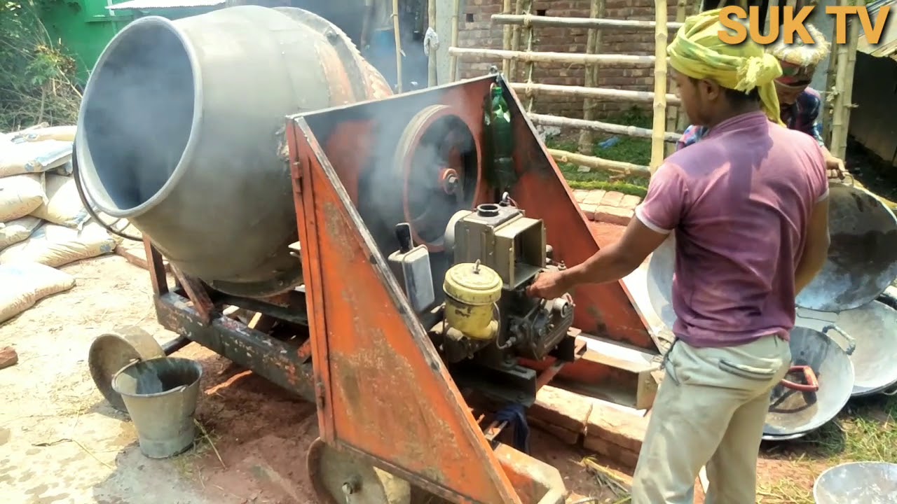 Rahim Mia's Saad Dhalai machine.