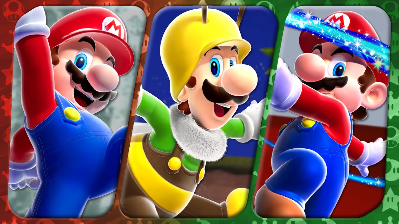 Super Mario Galaxy 1 + 2 ᴴᴰ Full Playthroughs 100% (484 Stars, Galaxy 2 Mario)
