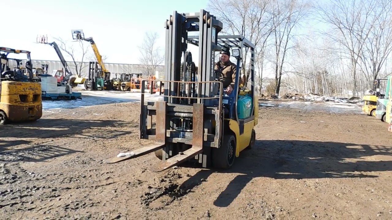 2009 Komatsu FG35ST 7000lb LP Forklift