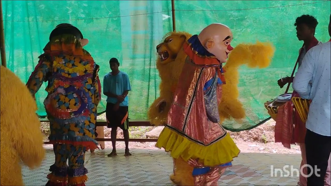tiger dance# ಪಿಲಿ ವೇಷ (