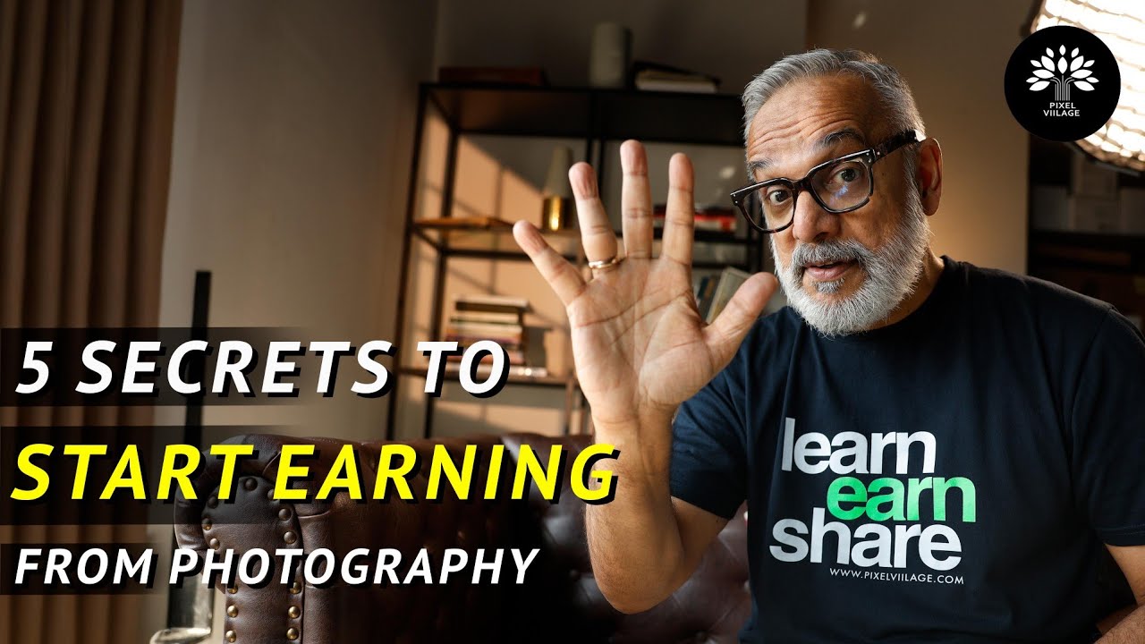 5 Secrets to Start Earning from Photography! ✅