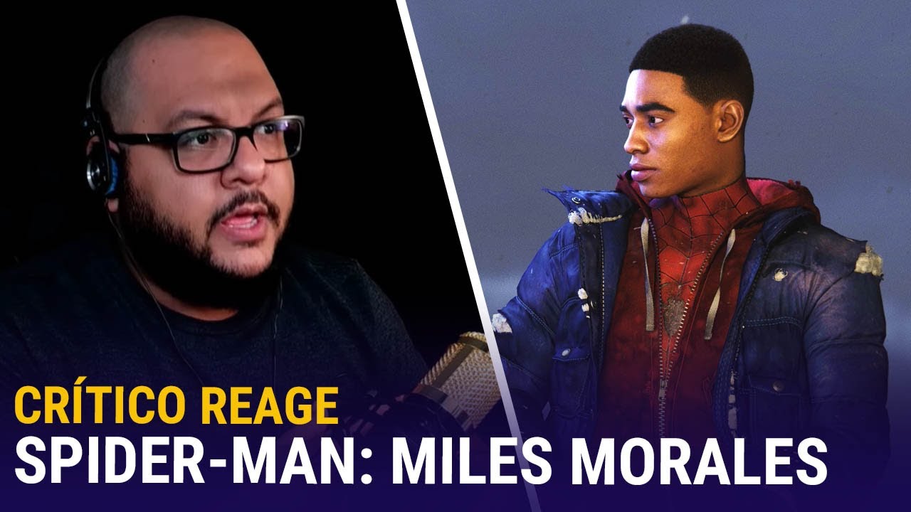 Crítico de Cinema Reage: SPIDER-MAN: MILES MORALES (Marvel)