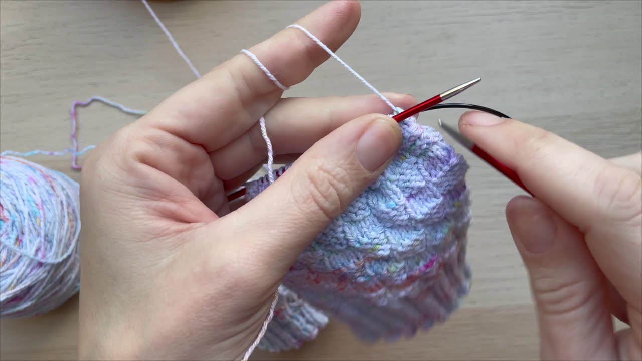 Mindfull handwerken 2: Breien aan sokken,  sock knitting, Knit with me, knittube, magic loop breien