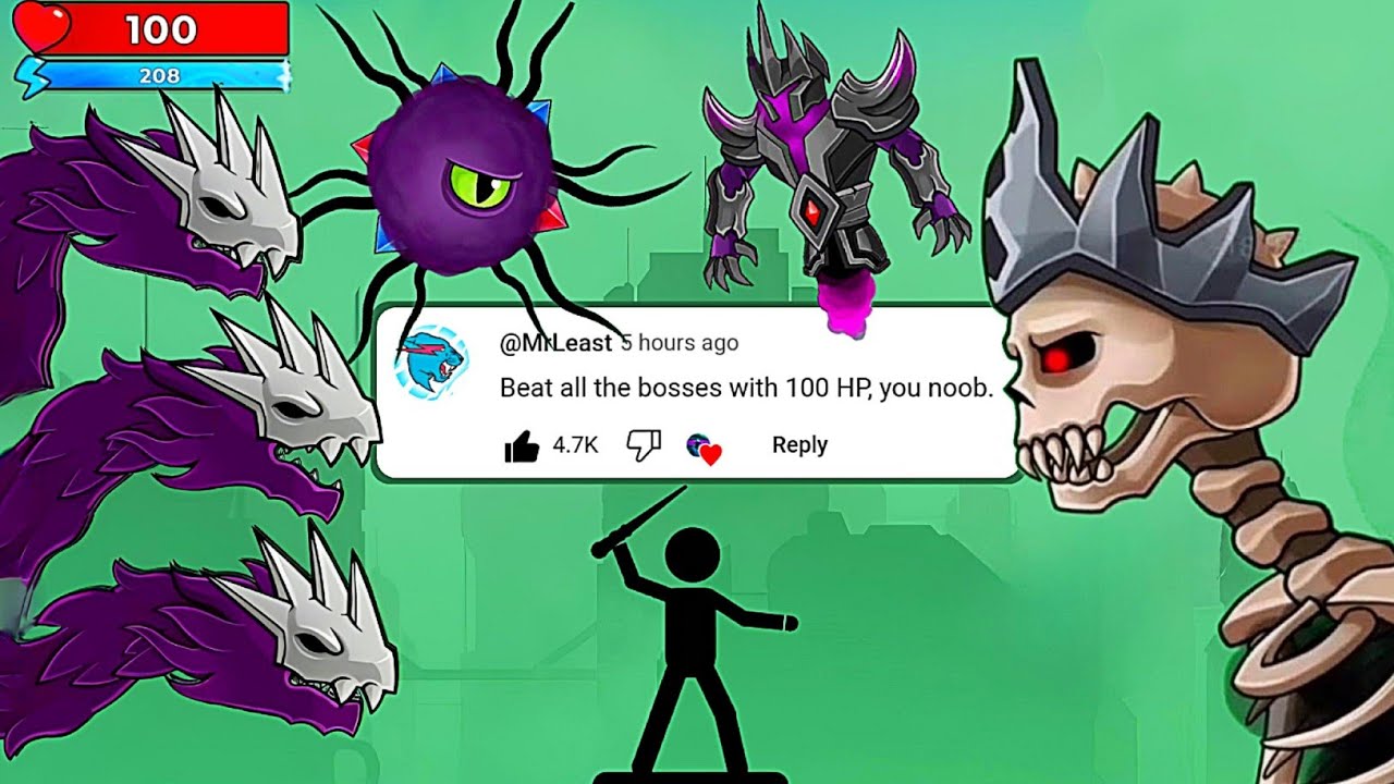 how to defeat all bosses without armor | The Archers 2| BYV