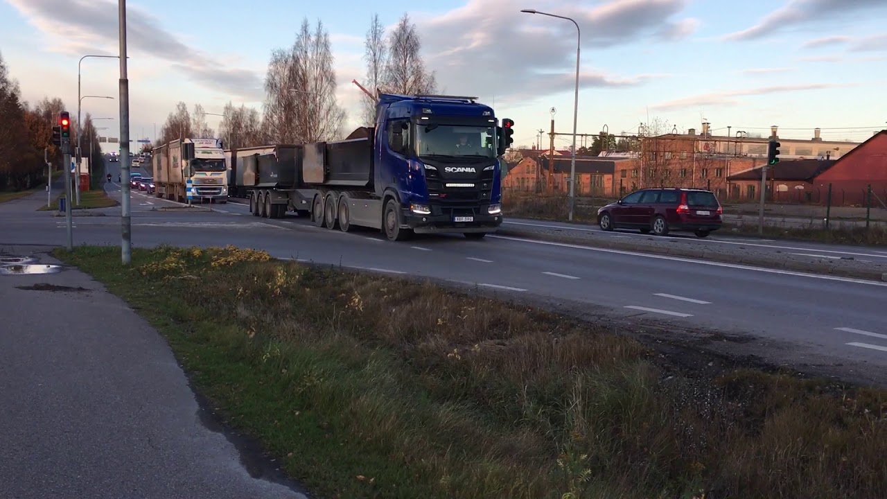 Anl&auml;ggarteamt Scania R580 XT