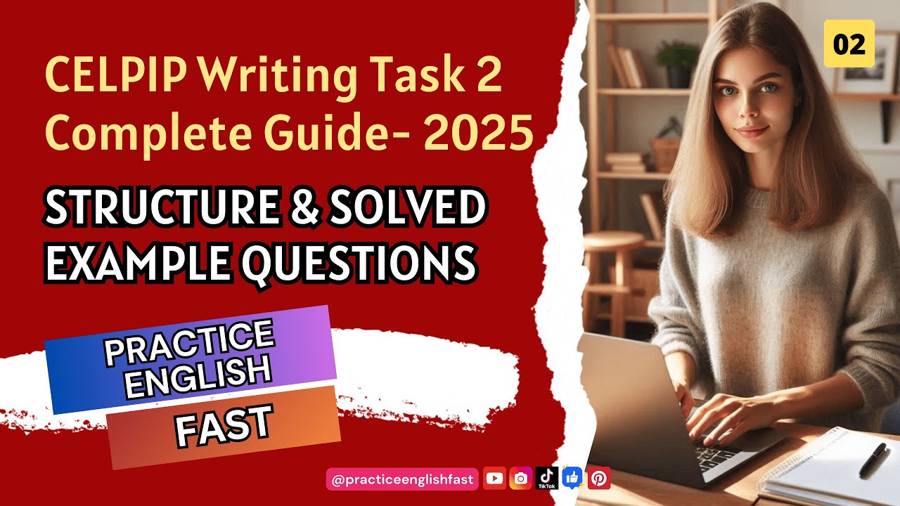 CELPIP Writing Task 2 | How to Respond to Survey Questions Effectively | Practice English Fast