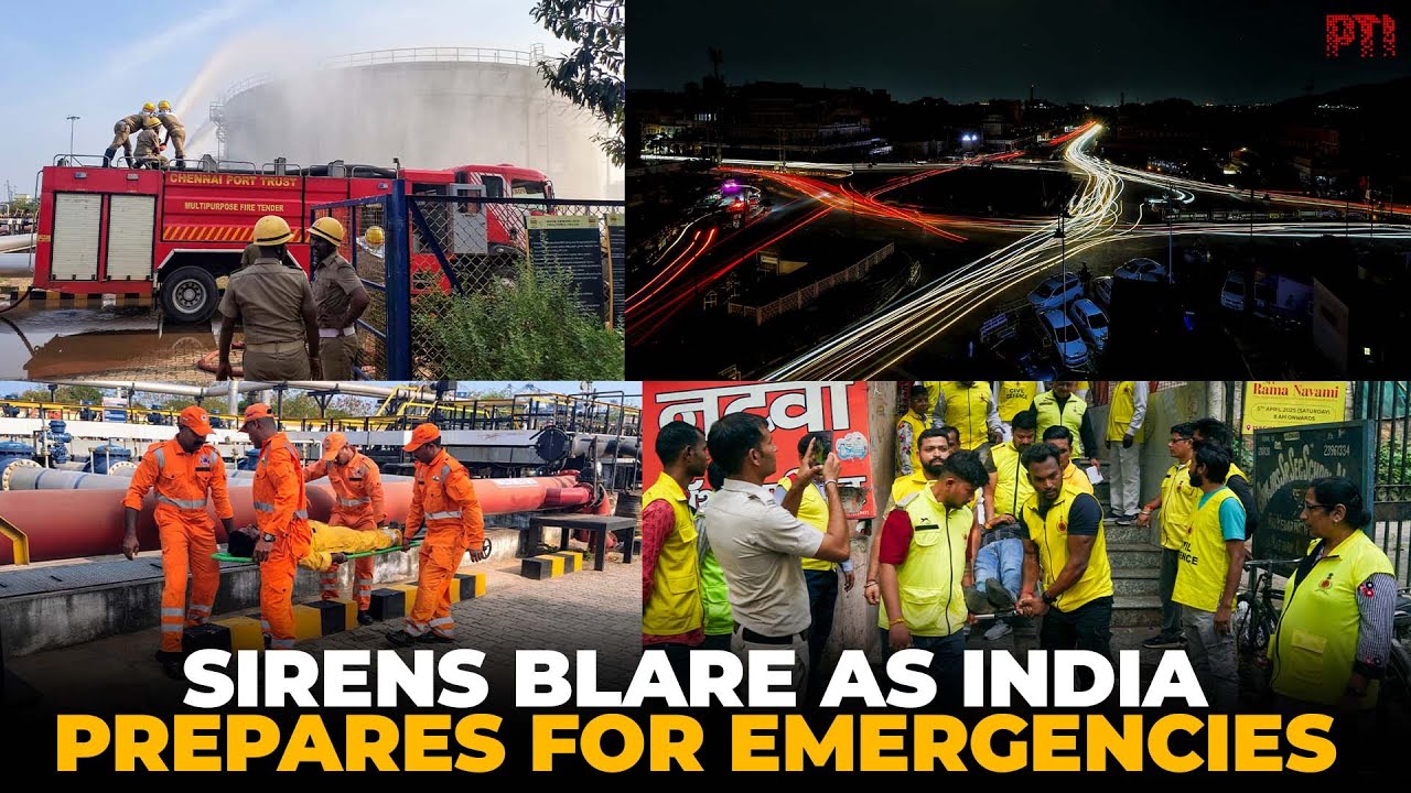 Nationwide mock drills simulate emergency scenarios across India