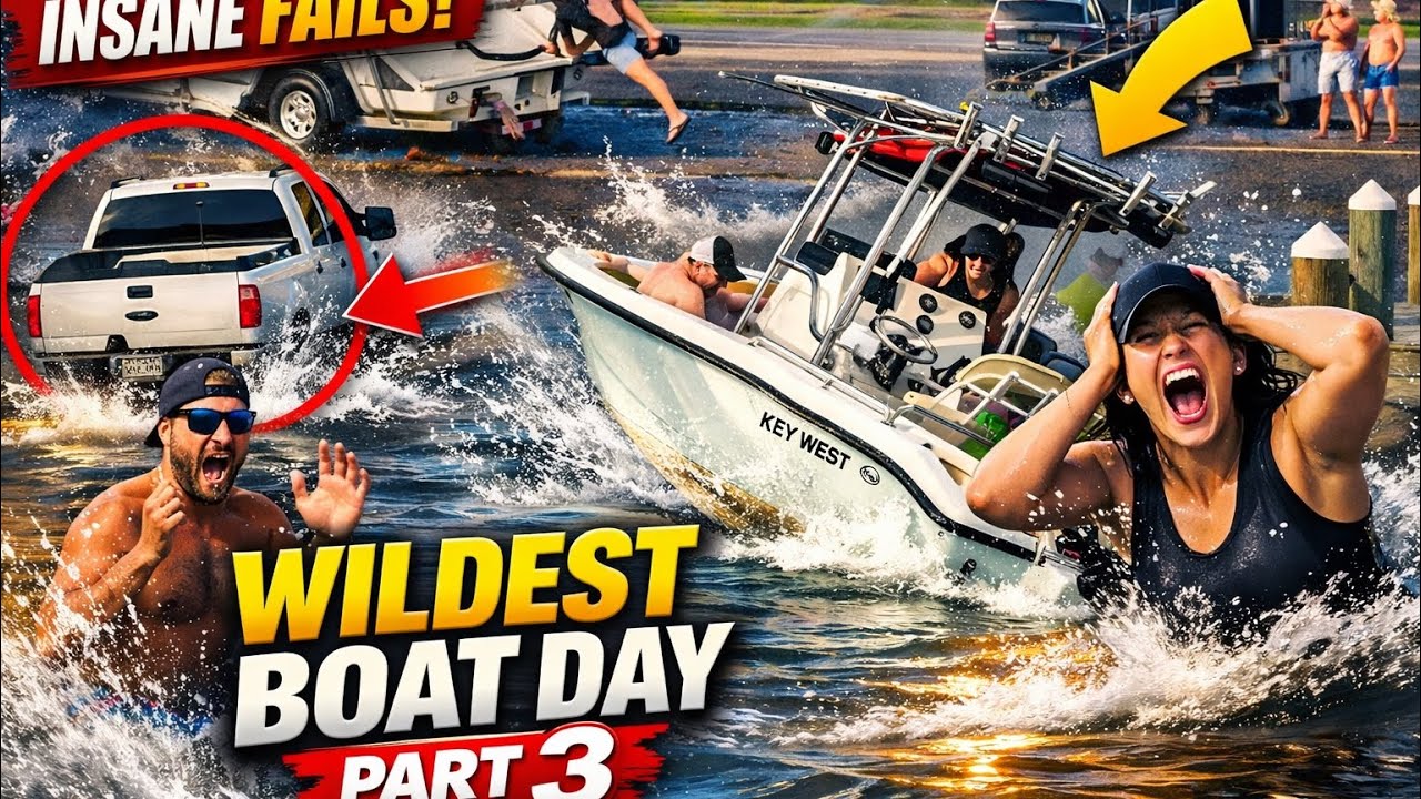 Busiest Boat Ramp on the Planet Turns into Chaos! (Part3)