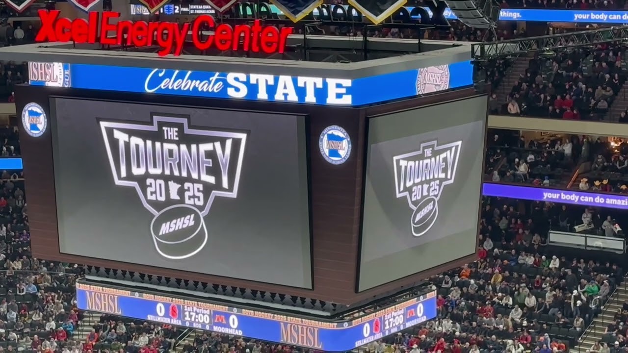 Stillwater Area vs. Moorhead Minnesota Boys Hockey 2025 State Tournament