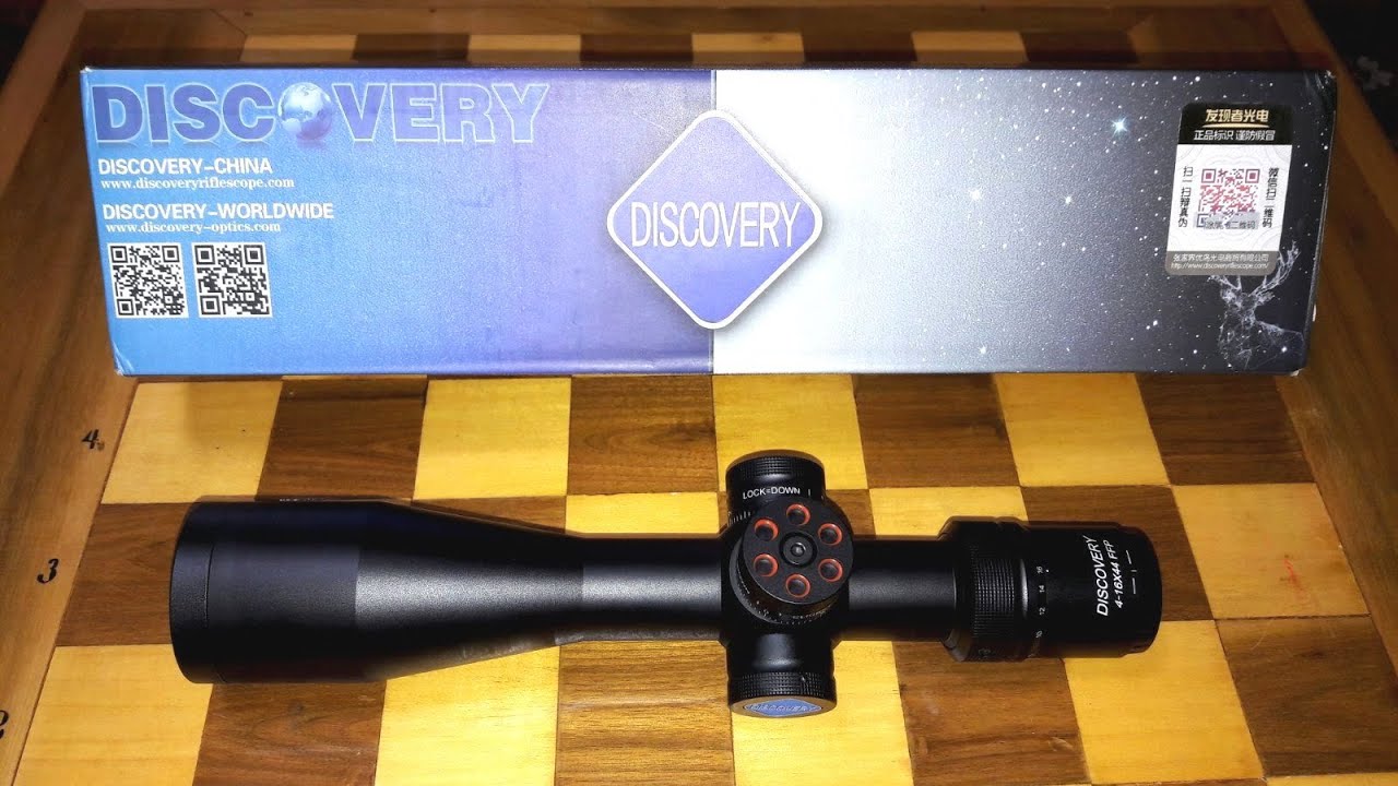 Discovery Optics VT-3 4-16X44 SF FFP. Анбоксинг прицела.