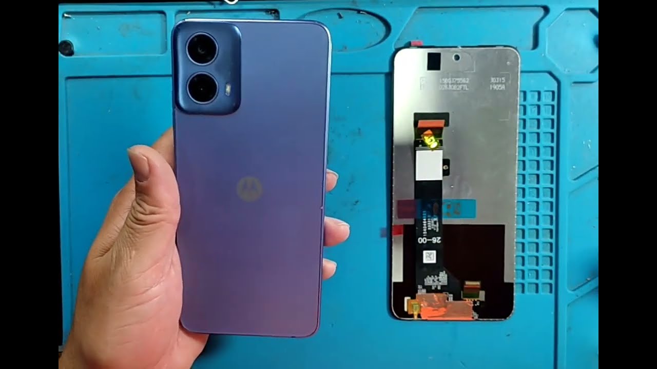 Como Trocar Tela Frontal do Moto G 34 / 5G  👈