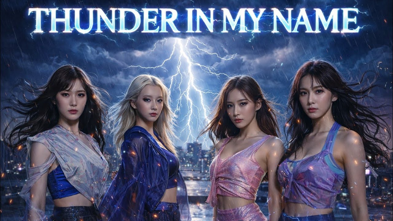 Thunder In My Name ⚡ | Powerful K-Pop Girl Group Anthem (Official Music Video)