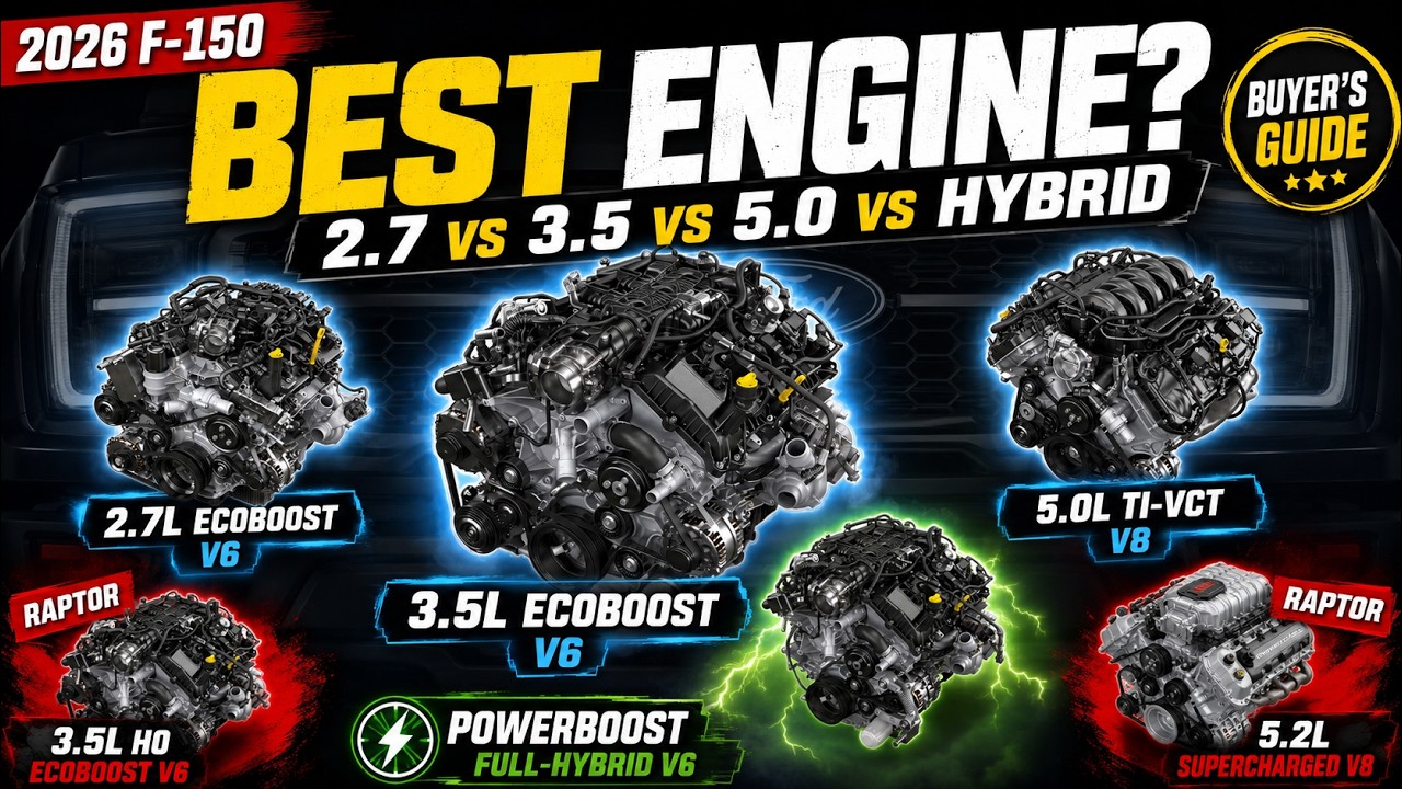 2026 Ford F-150 Engines Explained: Which One Should You Buy?