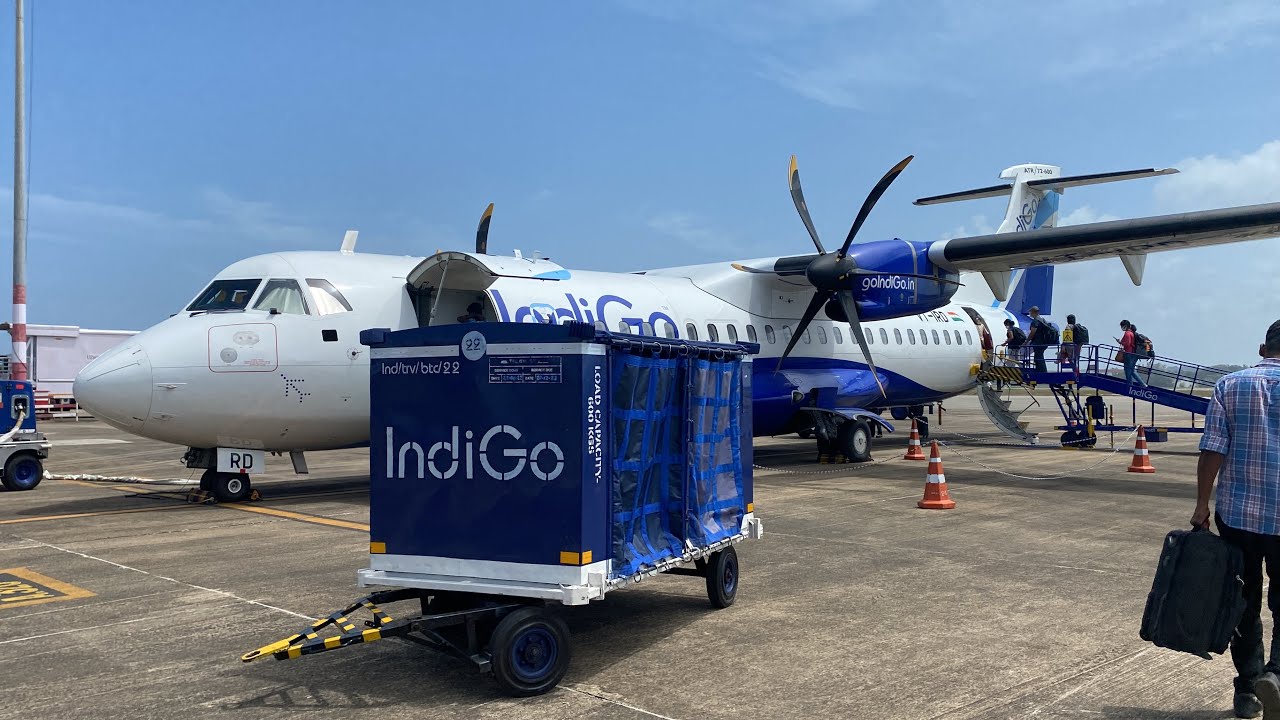 Trivandrum to Kannur * My First flying experience in ATR 72-600 Aircraft * Indigo Airlines 6E 7329