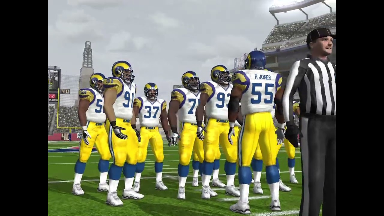 Madden 96 Week 9 Rams @ Patriots!