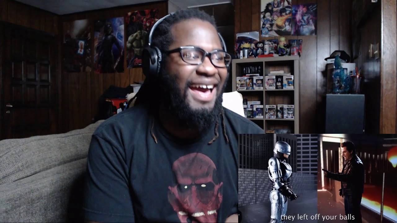 Terminator vs Robocop. Epic Rap Battles of History [Reaction]