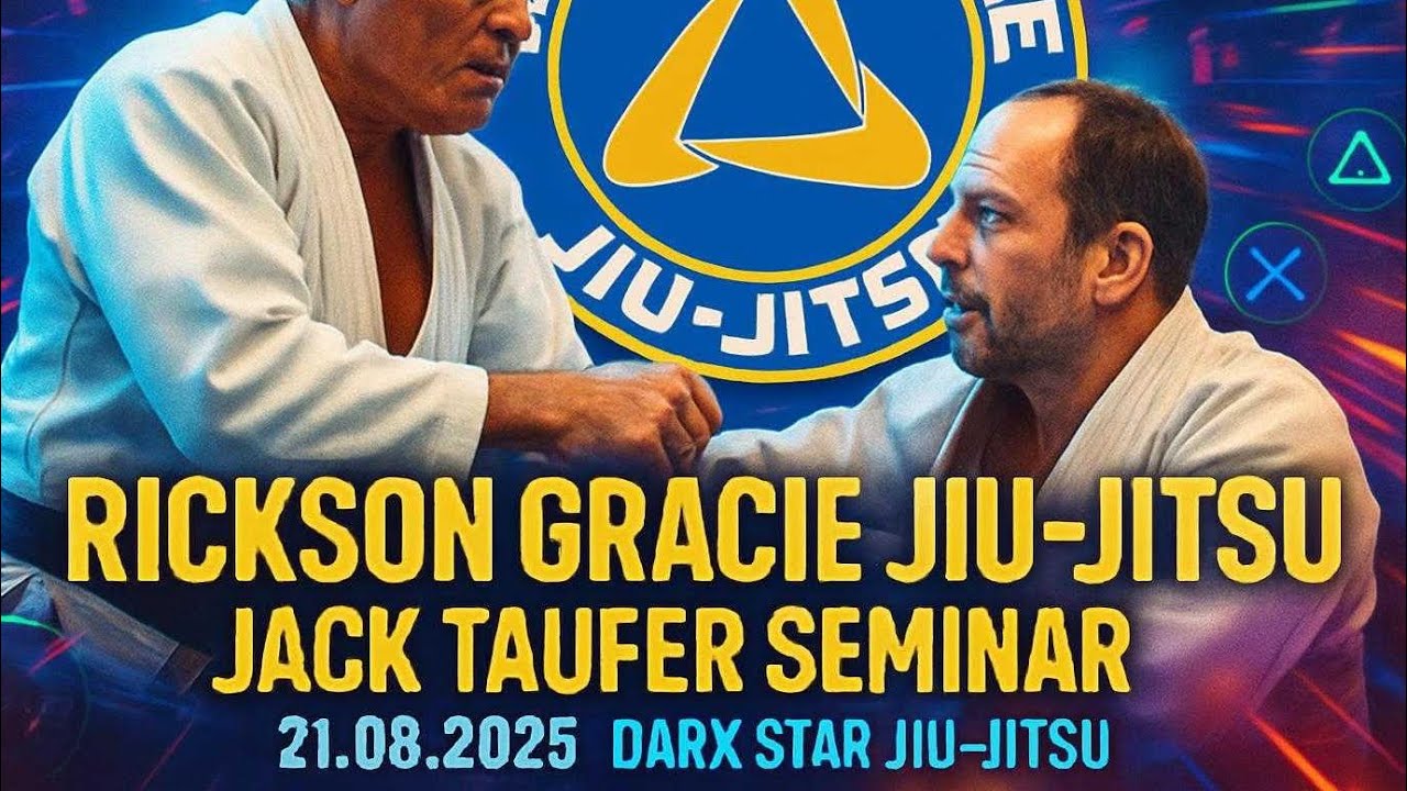 Rickson Gracie Jiu Jitsu Seminar with Jack Taufer at Dark Star Jiu Jitsu. 21.08.2025 #bjjtechnique 