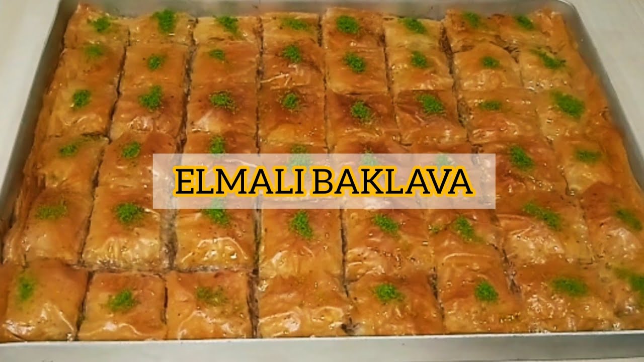 KOLAY ELMALI BAKLAVA TARİFİ 🥳 |UCUZ VE FARKLI TARİF ARAYANLAR BURAYA  👩‍🍳🌼