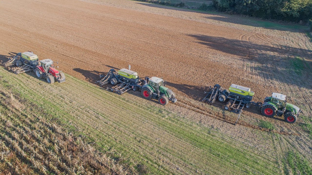 Semis XXL | 18 m de semoirs pour semer des bl&eacute;s ! SKY AGRICULTURE