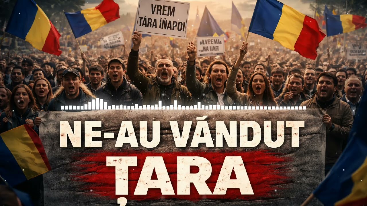 Ne-au v&acirc;ndut Țara - MELODIA CARE DERANJEAZĂ SISTEMUL  #NeAuVandutTara #Romania #Protest  #Coruptie