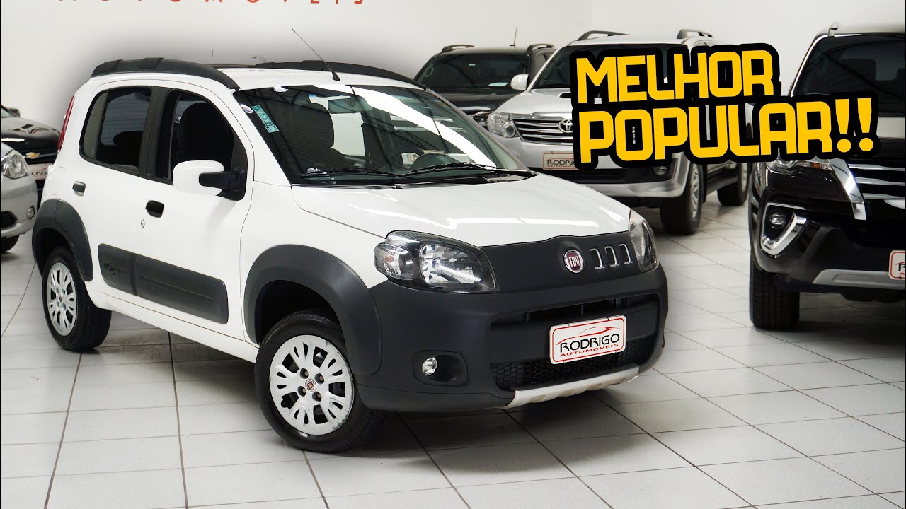 FIAT UNO O MELHOR CARRO POPULAR DO MERCADO DE USADOS!!