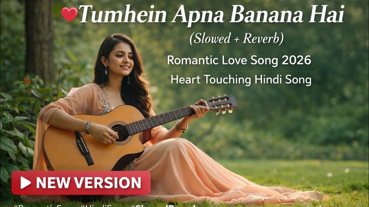 Tumhein Apna Banana Hai (Slowed + Reverb) | Romantic Love Song 2026 | Heart Touching Hindi Song