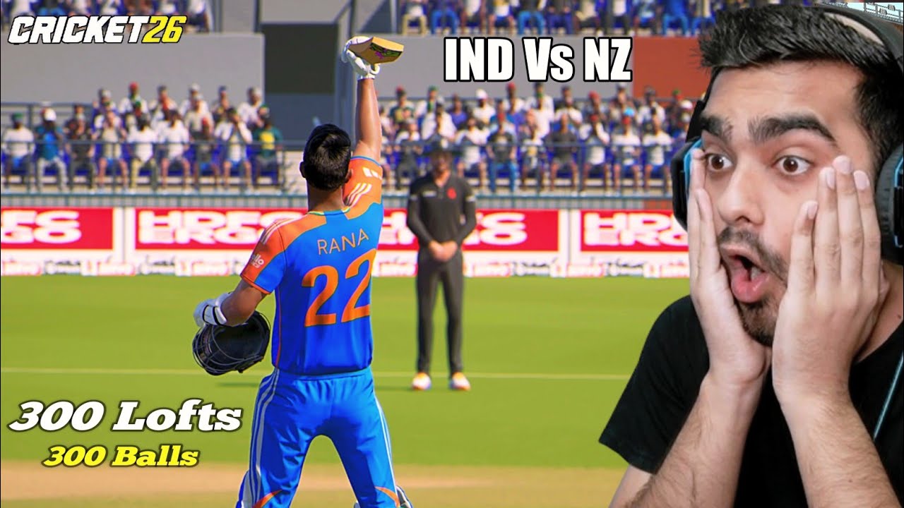 300 Loft In 300 Balls! India Vs New Zealand ODI-2 Cricket 26