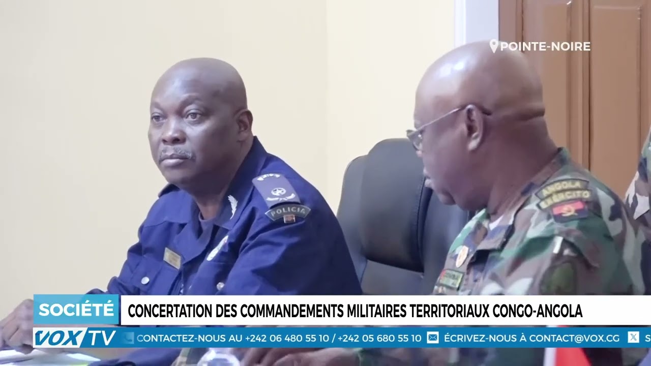 Concertation des commandements militaires territoriaux Congo Angola