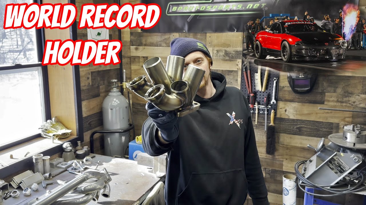 Beginning a New Exhaust Manifold for Boostin Performance's RECORD SETTING Red Demon DSM