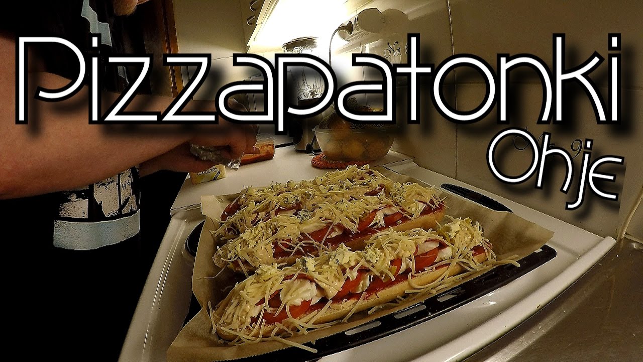Pizzapatonki ohje