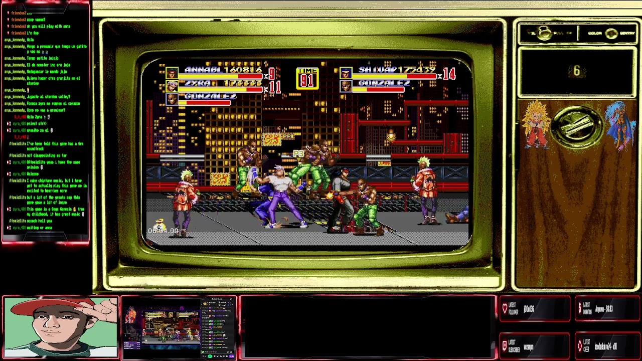SOR2 NE SPEEDRUN Megamania ft @annanokeiji  and @shivapsobb  Axel  Shiva x2