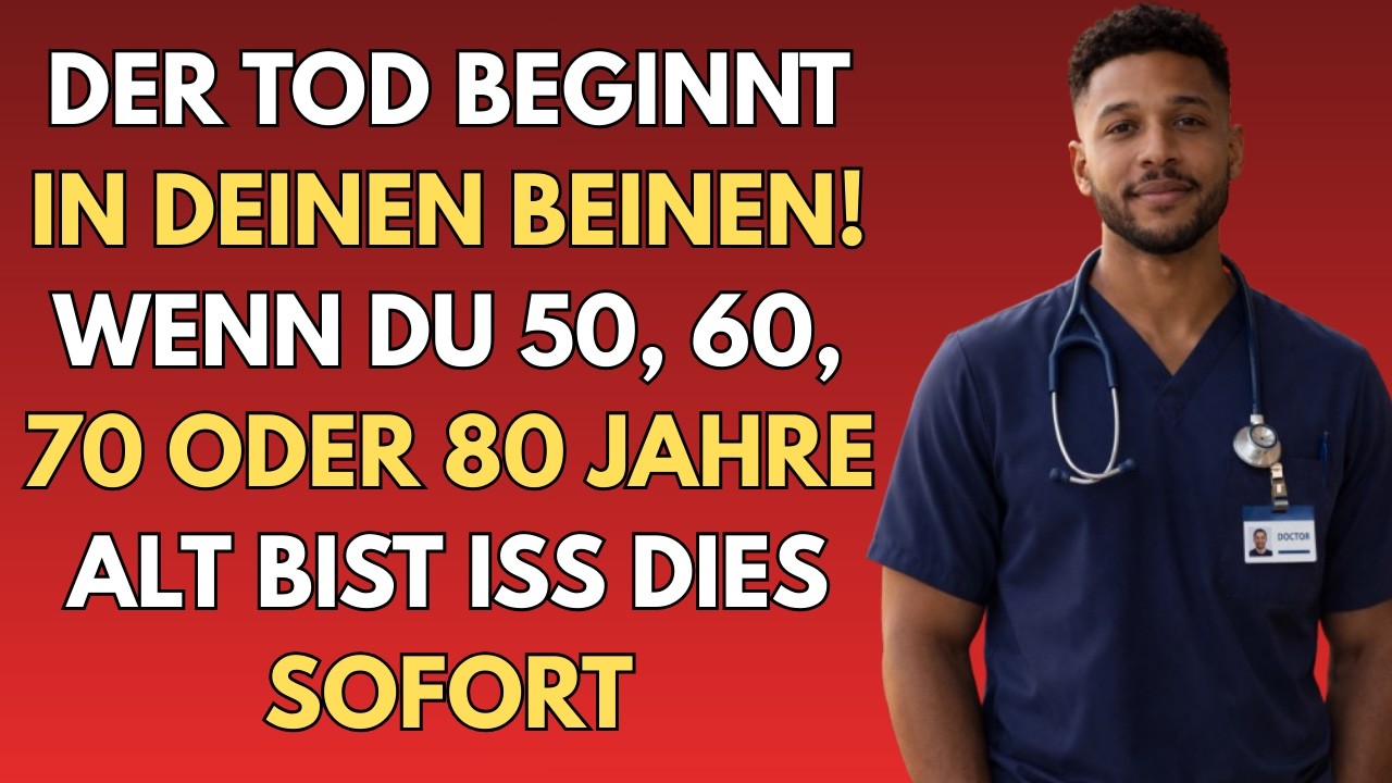 Ihre Beine bauen zuerst ab! Senioren MÜSSEN diese 3 Lebensmittel essen, um sie stark und gesund zu