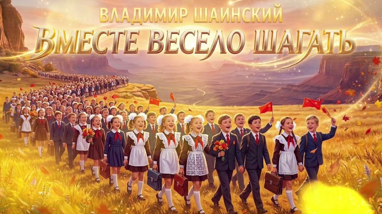 Вместе весело шагать — В. Шаинский | AI кавер