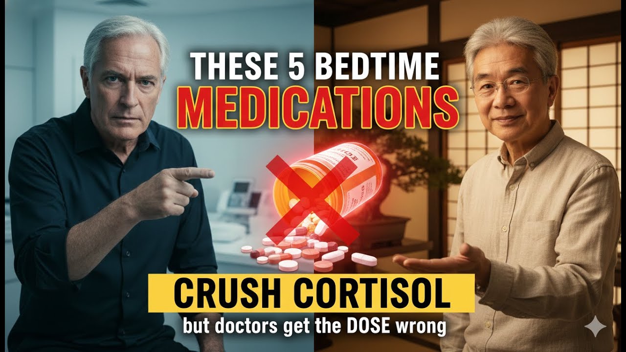 Waking Up at 2AM? 5 Bedtime Supplements That CRUSH Cortisol (Most Get the Dose Wrong)
