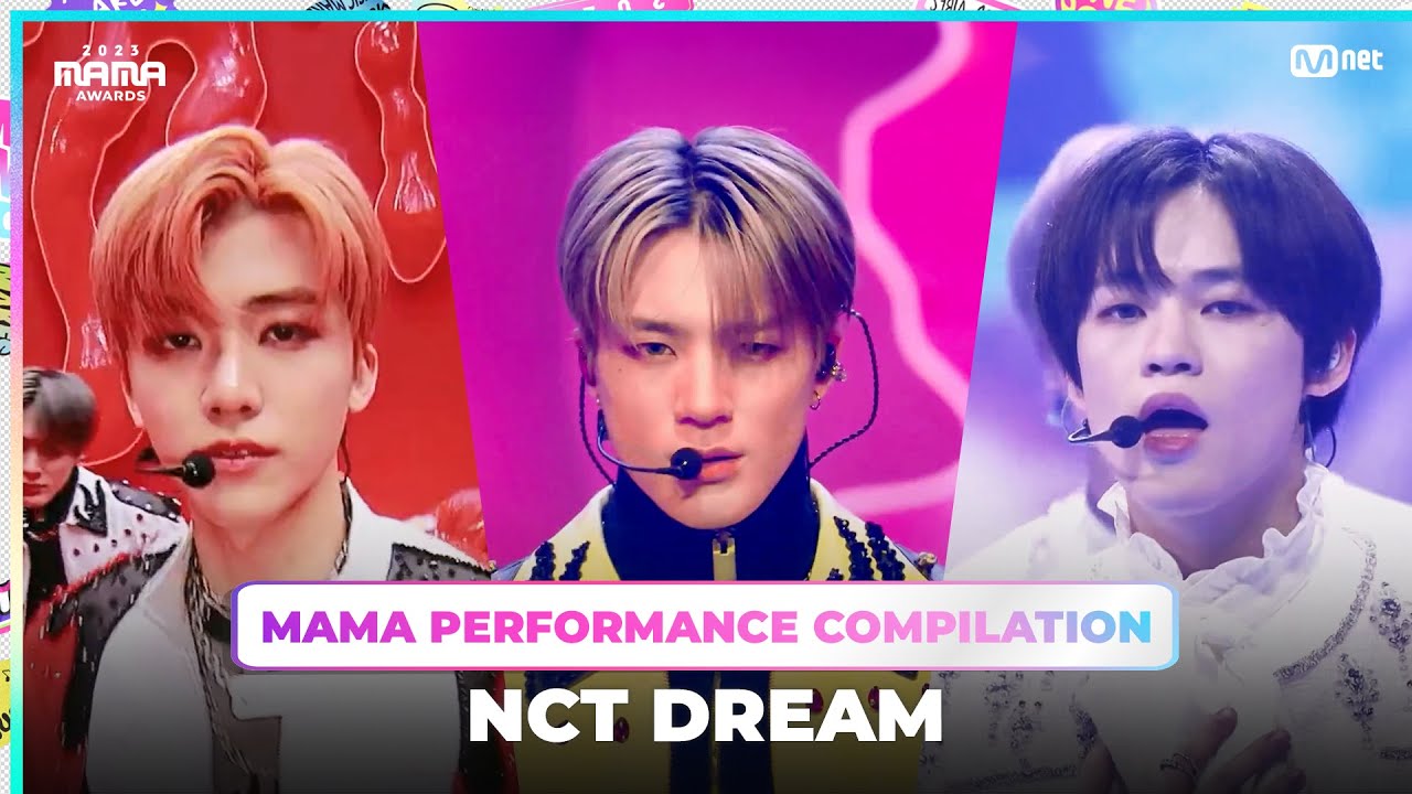 [#2023MAMA] NCT DREAM (엔시티 드림) MAMA PERFORMANCE COMPILATION (2023 MAMA 수상자 역대 마마 무대 모아보기)
