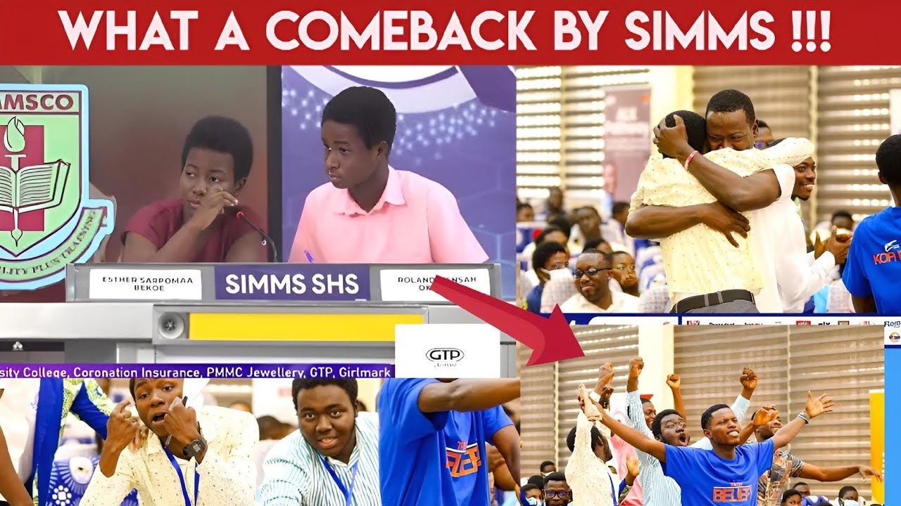 What A Comeback By Simms SHS In The Riddles 😳😲 | #NSMQ2024 #Prelims
