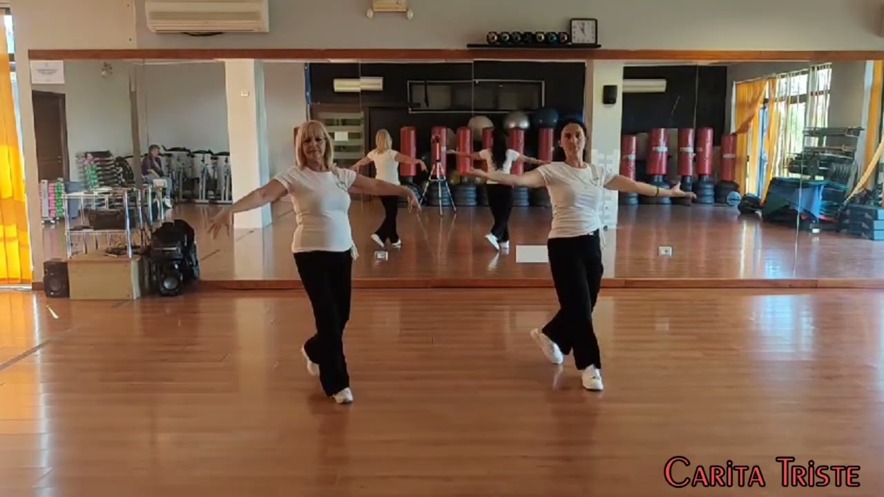 Carita Triste - Coreografia Cover Sicilia Ballo di Gruppo 2024 - Segue Video di Spalle