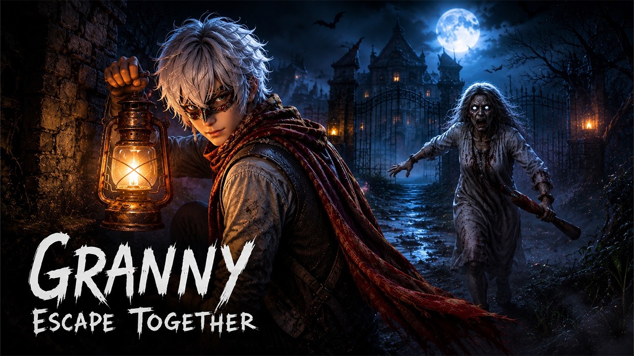 The Impossible Escape Granny Escape Together  💀  #grannygame