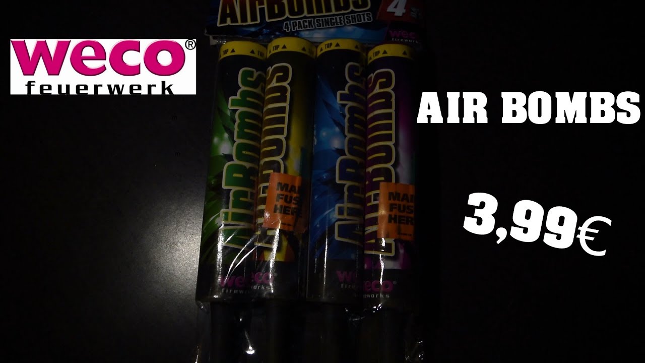 Weco Air Bombs|JukuFirework
