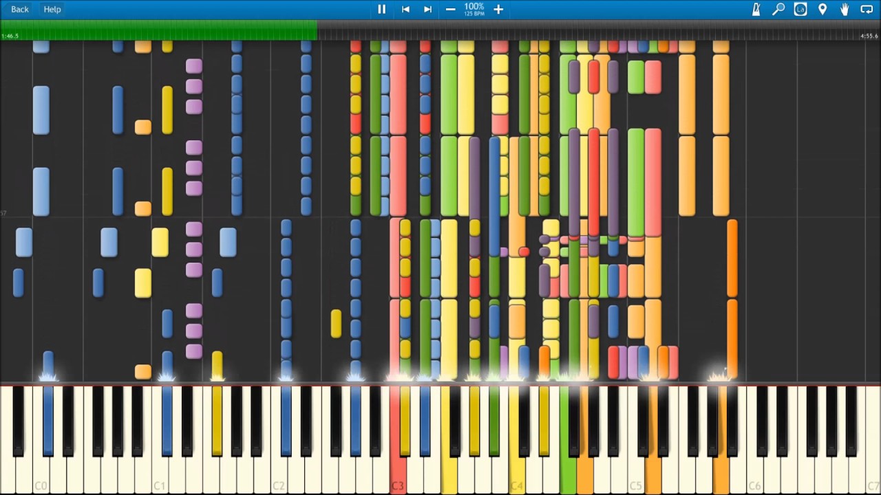 Piano Does AMAZING Slide (Shooting Star) - xDEFCONx [60,000 Special, pt. 2]