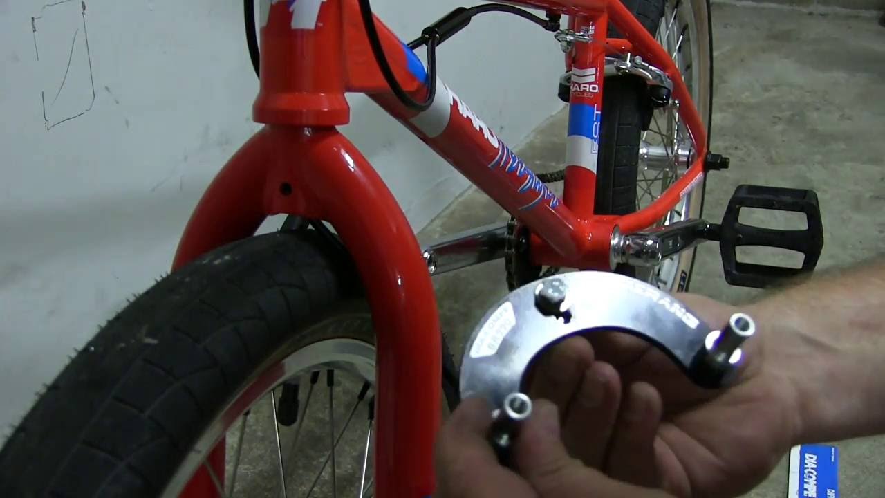 Установка переднего U-образного тормоза на велосипед BMX без креплений. Возвращаемся к старой школе!