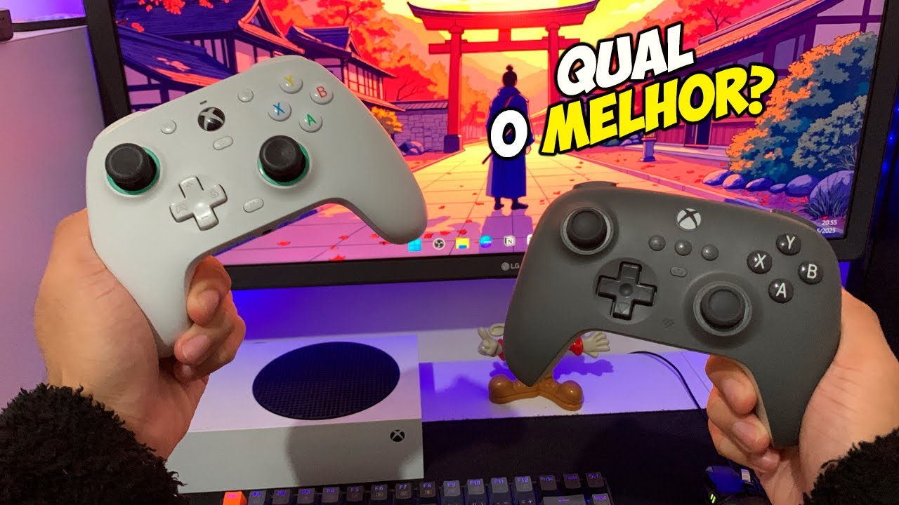 QUAL O MELHOR CONTROLE PARA SEU XBOX? TESTEI 3 MODELOS!