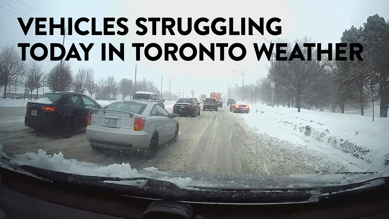 The changing Toronto weather today and struggling traffic - 2026-02-18