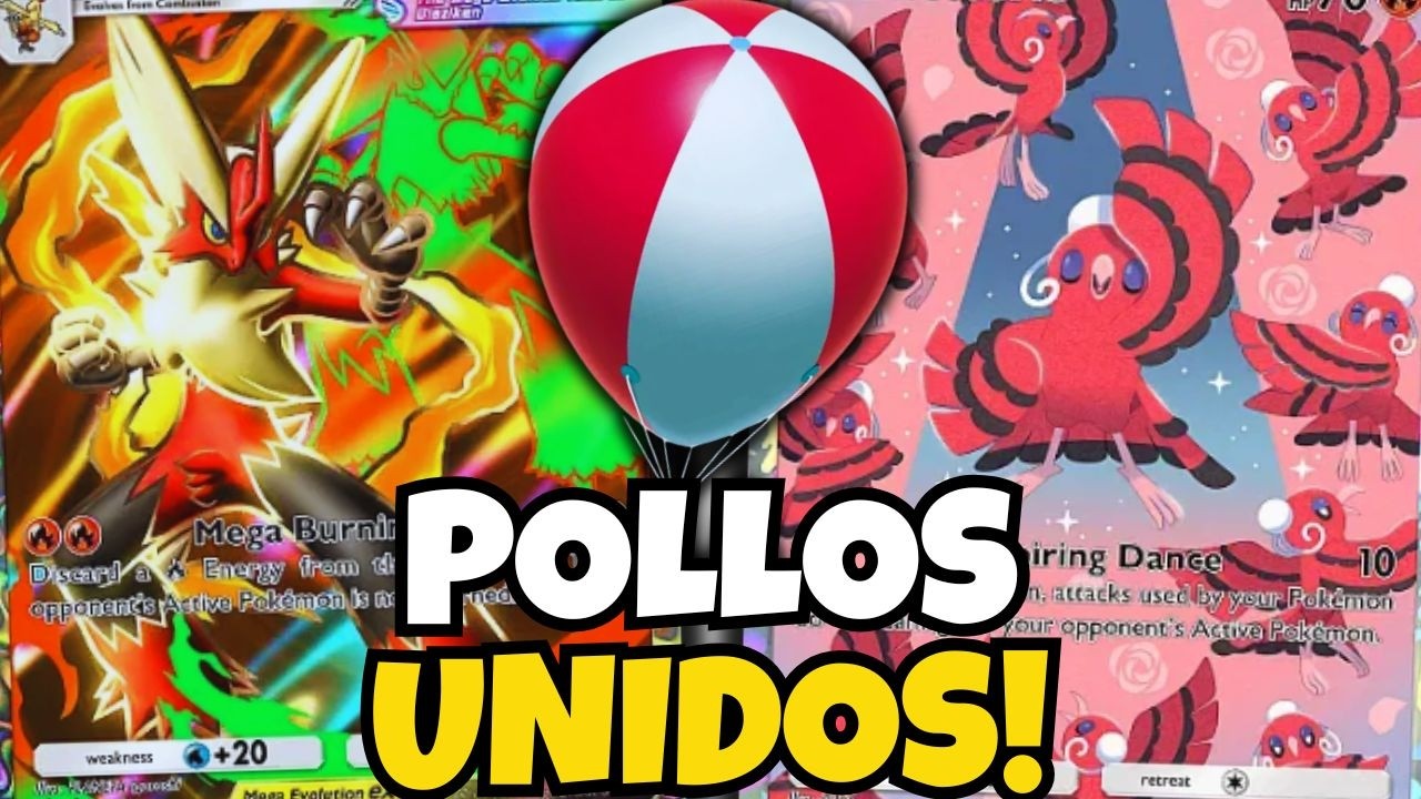 El Globo Helio le OTORGÓ un HERMOSO COMBO a Mega Blaziken EX
