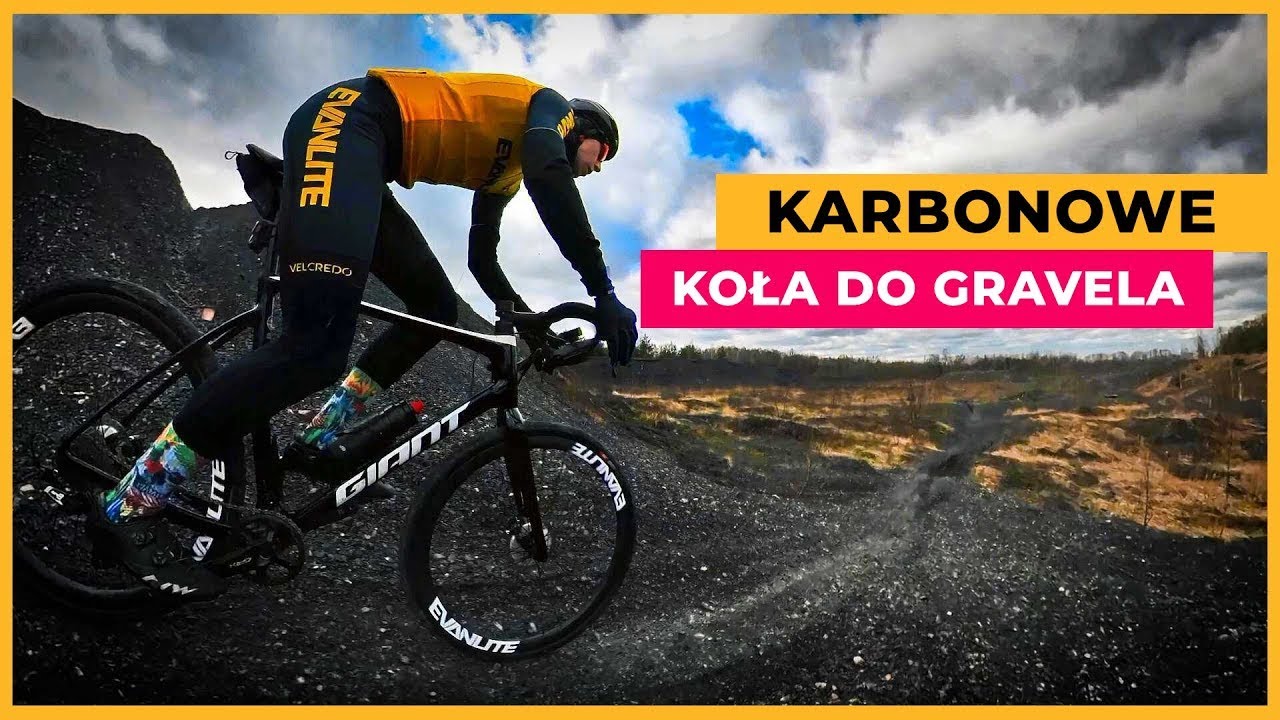 Evanlite New Gravel - Karbonowe koła do gravela