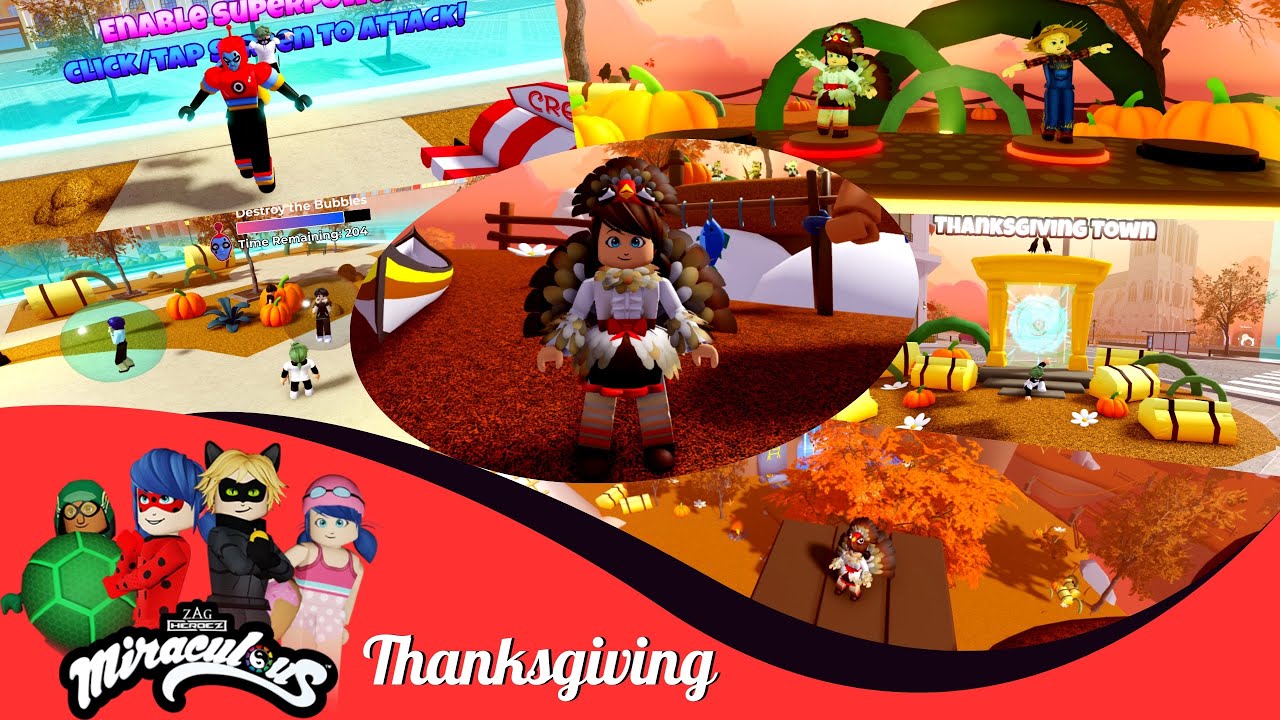 Thanksgiving Update | Miraculous RP: Ladybug & Cat Noir