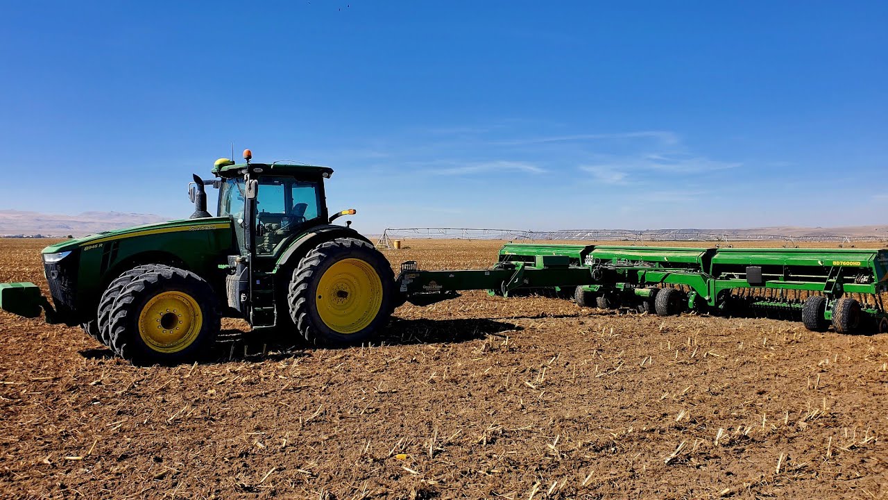 Planting Triticale With A New Great Plains Grain Drill!