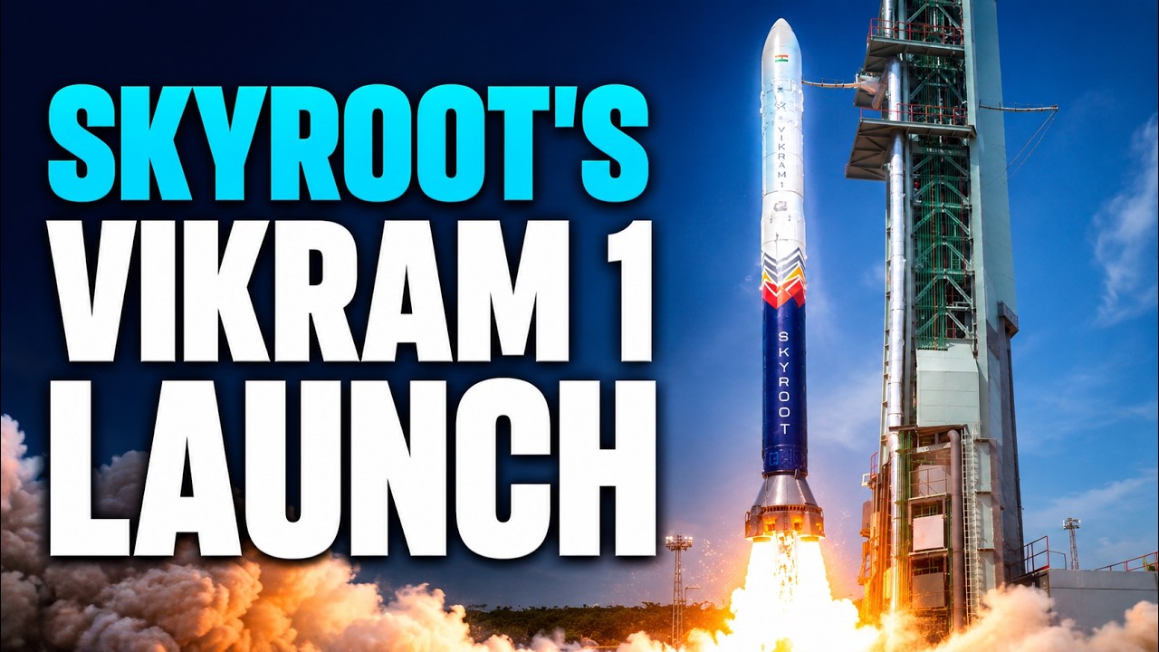 Skyroot Vikram Rocket Launch LIVE Today | Skyroot Rocket Launch LIVE | Vikram 1 | ISRO Rocket Launch