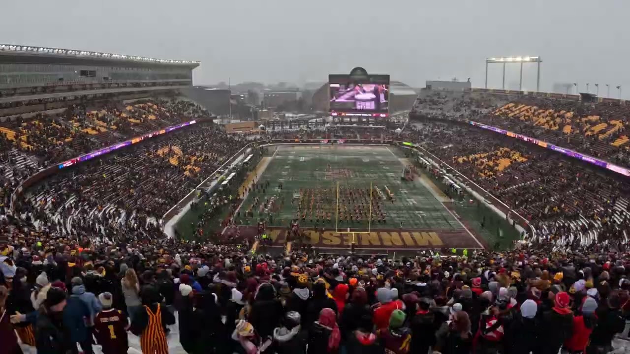 Timelapse: Minnesota Football 2025 Battle For Paul Buynan's Axe
